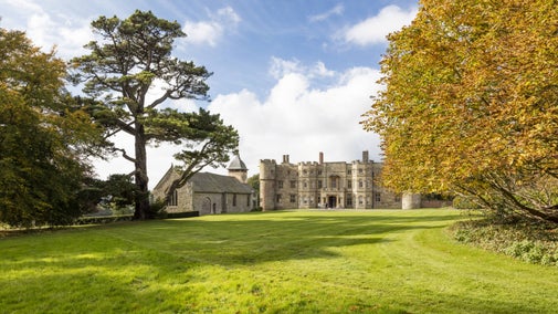 Image of Croft Castle in Autumn colours
